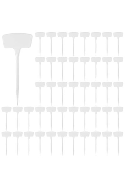 Generic 60 Pcs Waterproof Gardening Labels for Plants, Durable Plastic Plant ...