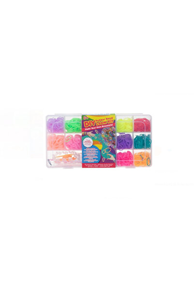 Casuta cu Minuni Set Elastice Multicolore Rubber Band Loom Kit pentru Bratari...