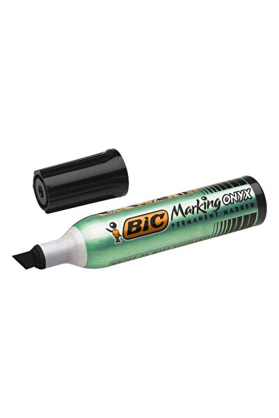 OEM Перманентен маркер, BIC Marking Onyx, плосък връх, черен