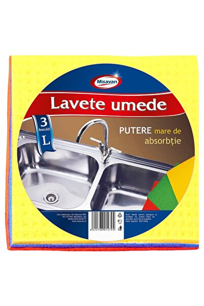 OEM Laveta umeda, 3 buc / set, 18 x 20 cm
