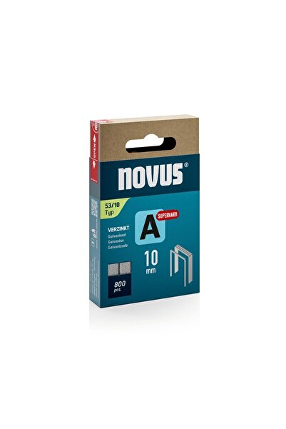 OEM Скоби Novus A 53, 10 мм, комплект от 800 броя