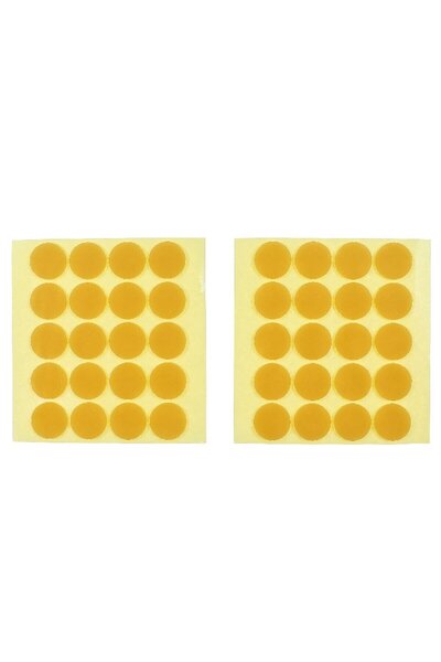 OEM Furniture fixing pad, round, D 25 mm, 40 pcs