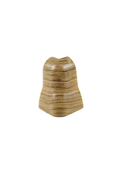 OEM External corner for skirting board VKP 53.23, bora oak, 53 x 25 mm, 2 pie...