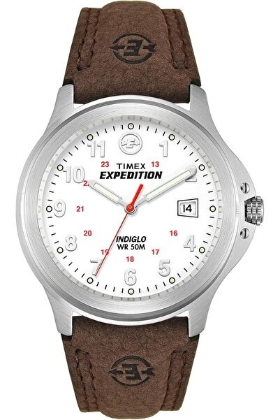 Timex Timex Men's Expedition Metal Case Quartz Analog Green Dial Wrist Watch