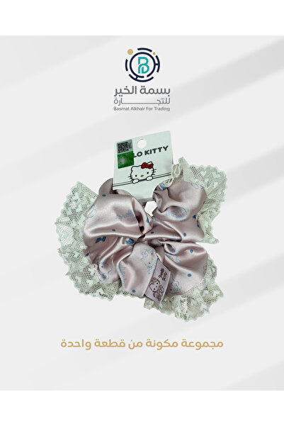Hello Kitty ربطة شعر هالو كاتي مشابك شعر مطاطية قماش
