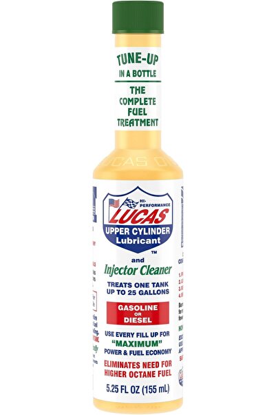 Lucas Oil زيت محرك من لوكاس أويل لعلاج مزود الوقود، سعة 155 مليلتر، عبوة واحدة