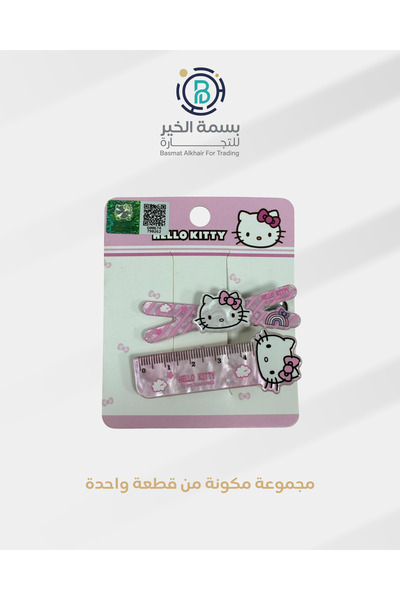 Hello Kitty Halo katie hair clip set 1 piece multiple shapes