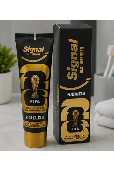 Signal Best Defender Plak Kalkanı Diş Macunu – FIFA World Cup 2026 Özel Tasarım