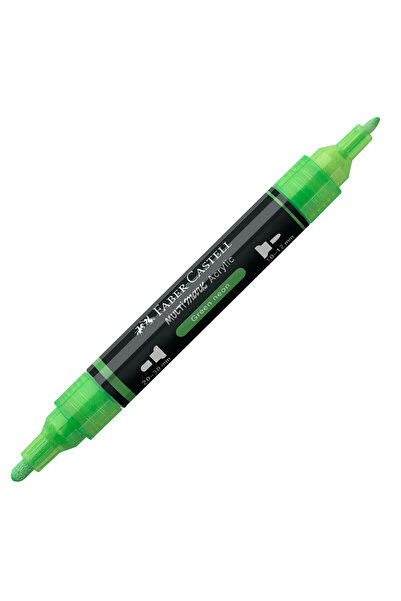 Faber Castell Marker acrilic multimark cul. 257 verde neon faber-castell
