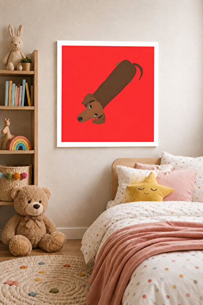JHAAR Masă din MDF pentru camera copiilor cu aspect modern de cadru, design c...