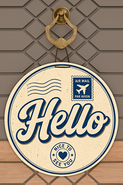 Dormot DEAS HOME, Ψηφιακή Εκτύπωση, Πολύχρωμο Vintage Σχέδιο Ταχυδρομείου & Α...