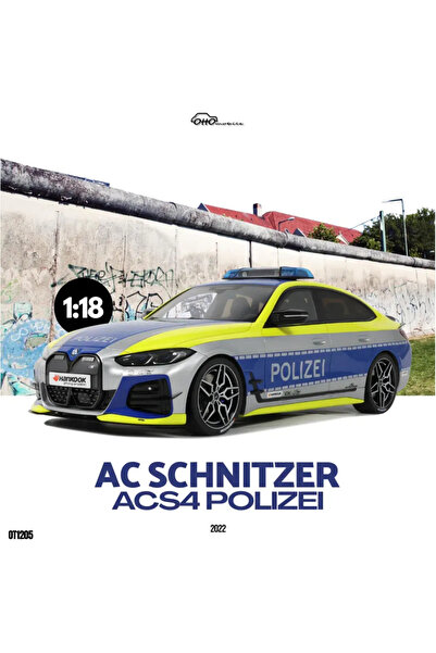 Otto Sigilat- BMW AC SCHNITZER ACS4 POLITIE- Scara 1:18-