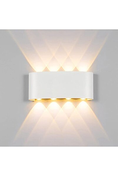 GENERAL مصابيح حائط LED بقدرة 8 واط وإضاءة 3000 كلفن بهيكل من الألومنيوم مقاو...