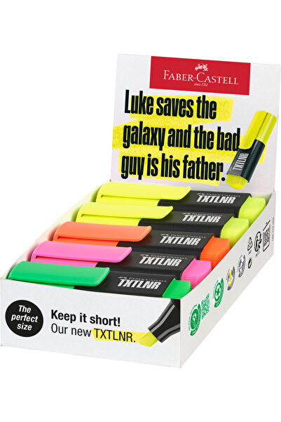 Faber Castell Faber-Castell Super Fluorescent Mini Highlighter Assorted Colors