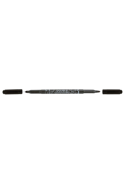 MC Micostore Marker cd 2 capete negru 0.6/2.5mm 3616 centropen