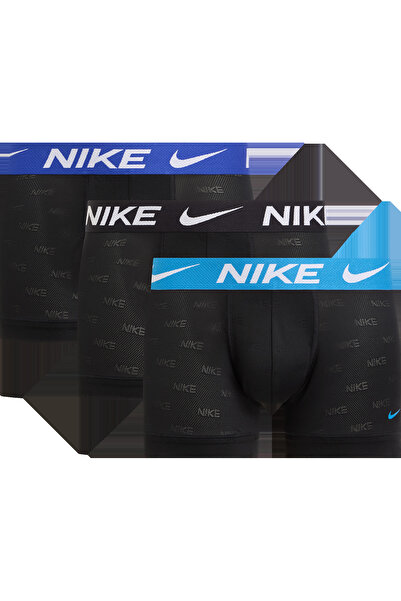 Nike Erkek Marka Logolu Elastik Bantlı Günlük Kullanıma Uygun Gri Boxer