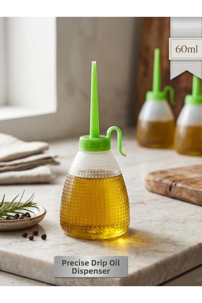 online shopping dsg store Transparent Plastic Oil Dispenser Bottle with Fine ...