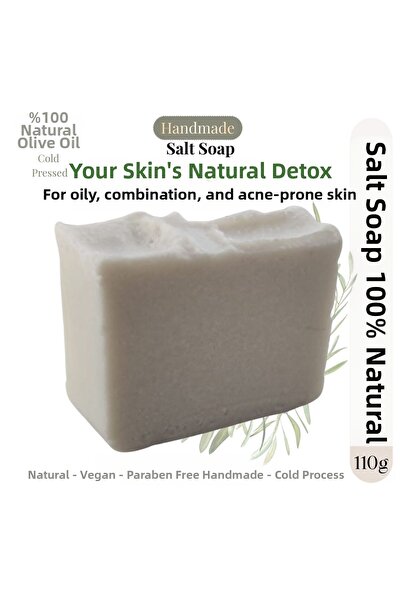 Seçkin Trend 100% Natural Çankırı Rock Salt Soap - Mineral Care, Skin Cleansi...