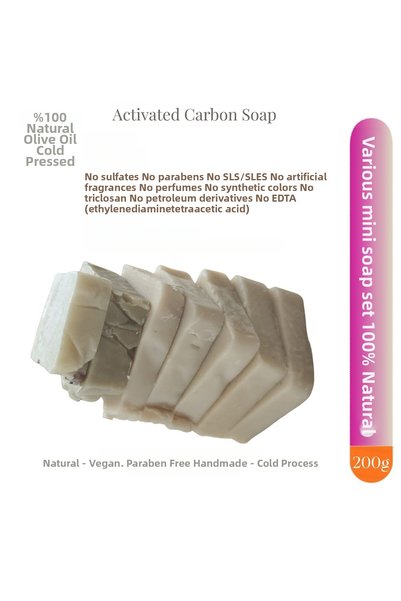 Seçkin Trend 100% Natural Handmade Assorted Soap Set Mini Care Collection 200 Gr