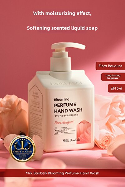 Milk Baobab Moisturizing and Softening Perfumed Liquid Soap Blooming Perfume ...