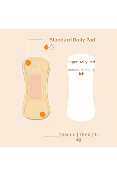 Yıldızan Terra Organik Beije 10-Pack Standard Daily Pads Terra Organik 1025782