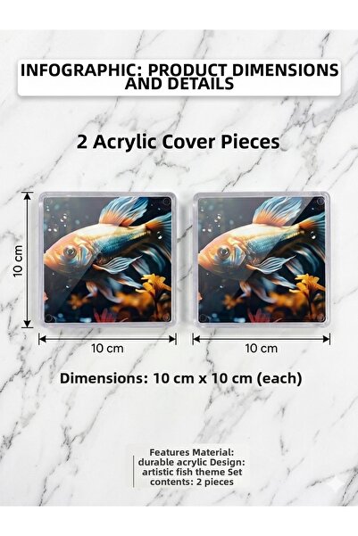 LUCES DESİGN 2-Piece Bathroom, Kitchen, Sink Anti-Odor Drain Cover Balcony Dr...
