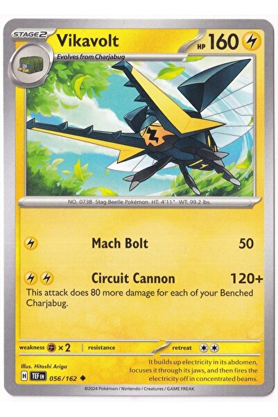 Pokemon فيكافولت 056/162 - القوات المؤقتة - بطاقة (لون النعناع)