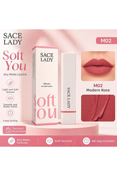 Sace Lady Soft Airy Mat Lipstick – (2.1g)