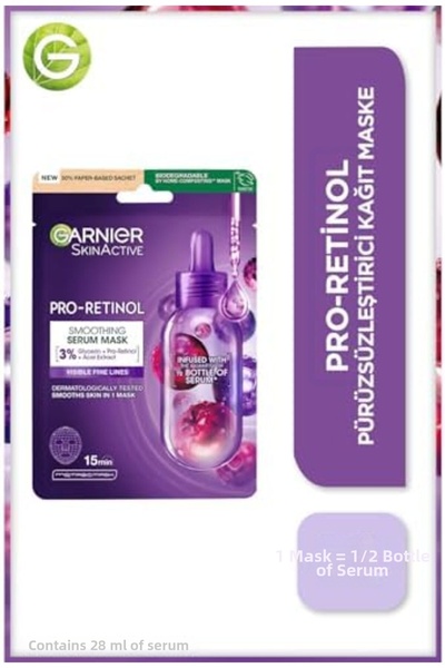 Yıldızan Nzr Beautestore Pro-Retinol Smoothing Sheet Mask 2026 1103473