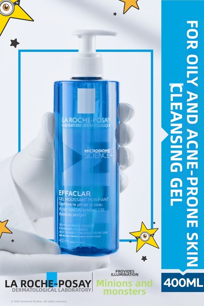 La Roche Posay Effaclar Gel Почистващ гел за лице за мазна/склонна към акне к...