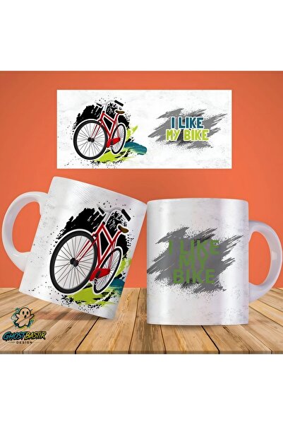 Ghostbastır Design Bicycle Mug |   Single Piece K0164