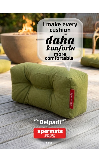 XPERMATE Back and Lumbar Support Pillow Chair Seat Support Cushion