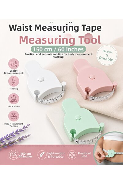 LİVA CRAFT Art & Craft Μεζούρα μέτρησης μέσης 150 εκ., Διάφορα χρώματα