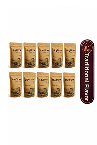 Muybieno Turkish Coffee 10X100G 100% Arabica Rich Foam Intense Aroma Freshly ...