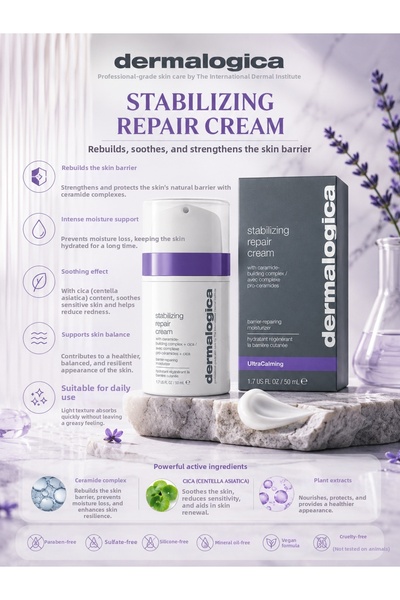 Dermalogica Stabilizing Repair Skin Barrier Repairing, Strengthening, and Moi...