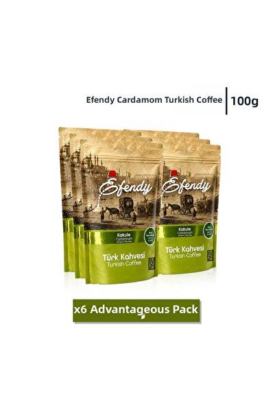 Shazel Efendy Traditional Turkish Coffee with Cardamom |   Doypack |   100 Gr...