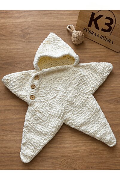 BABY PURE SOFT Puffy Star Jumpsuit Swaddle (0-6 Months)
