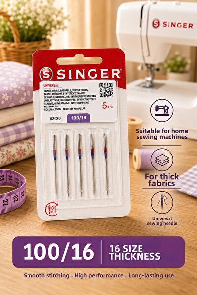 LİVA CRAFT Art & Craft Βελόνα Μηχανής Singer 100/16, Βελόνα Μηχανής Οικιακής ...