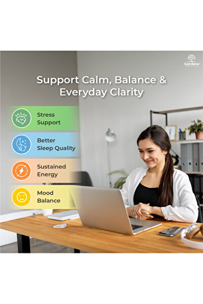 Gardeno Ashwagandha Extra Strength Shoden® 14x Powerful with 35% Withanolides - Stress & Sleep Support