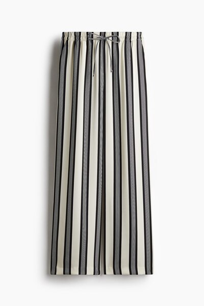 H&M Büzgü Bağlı Geniş Pantolon