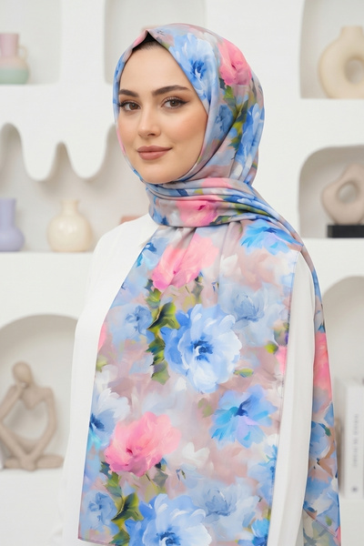 Zerruba Desenli Soft Pamuk Şal DS-247