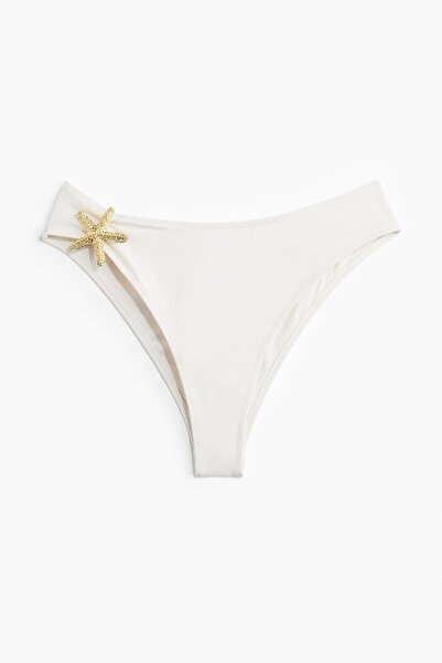 H&M Denizyıldızı Detaylı Brazilian Bikini Altı