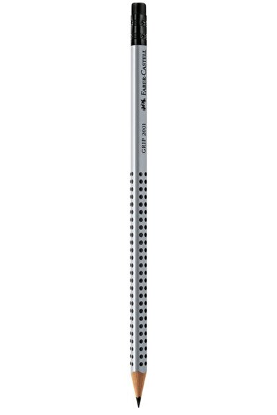 Faber Castell Creion grafit Grip 2001 B cu radieră