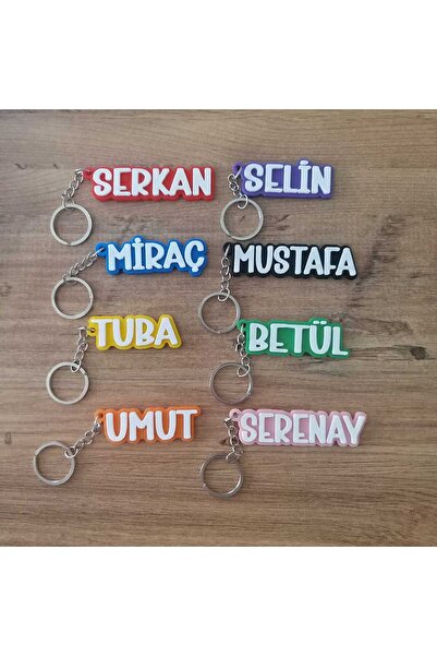SmartToyZ Kişiye Özel İsimli Anahtarlık, Çanta ve Kalemlik Süsü
