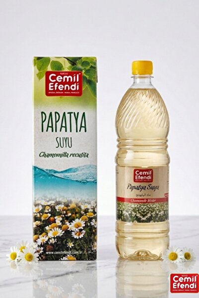 Cemilefendi Papatya Suyu 1 L %100 Su Buharı Distilasyonu