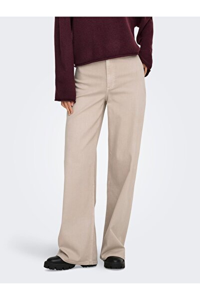 JDY Hose mit weitem Beinschnitt JDYIRIS Normal geschnitten Hose mit weitem Be...