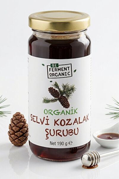 BEORGANİC Organik Selvi Kozalağı Şurubu
