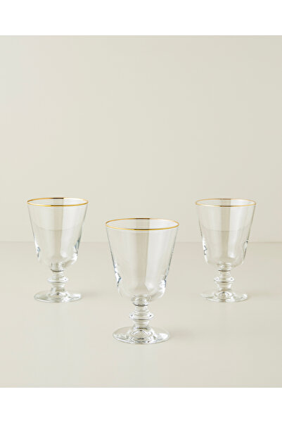 English Home Glintter Cam 3'lü Cup 380 ml Şeffaf