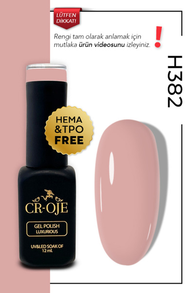 CROJE KALICI OJE Kalıcı Oje H382 - (12 ML)