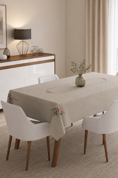 Befahomes KANAVİÇE DESENLİ MASA ÖRTÜSÜ